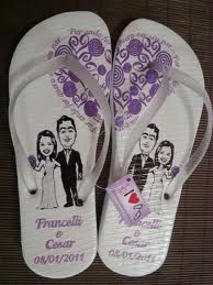 Chinelo para casamentos